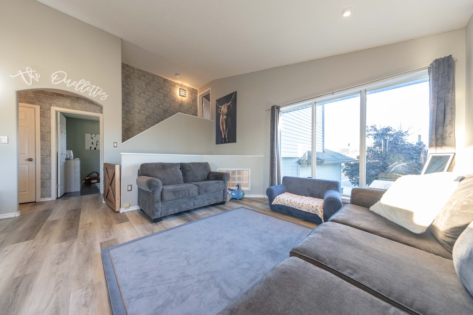 Living room from the entry