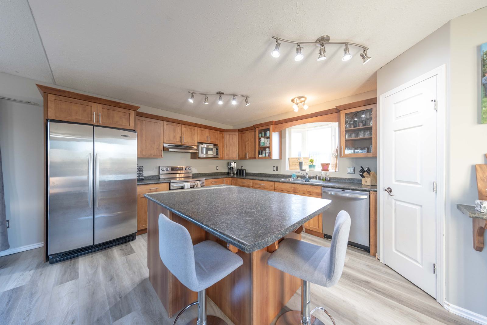 Kitchen island with seating