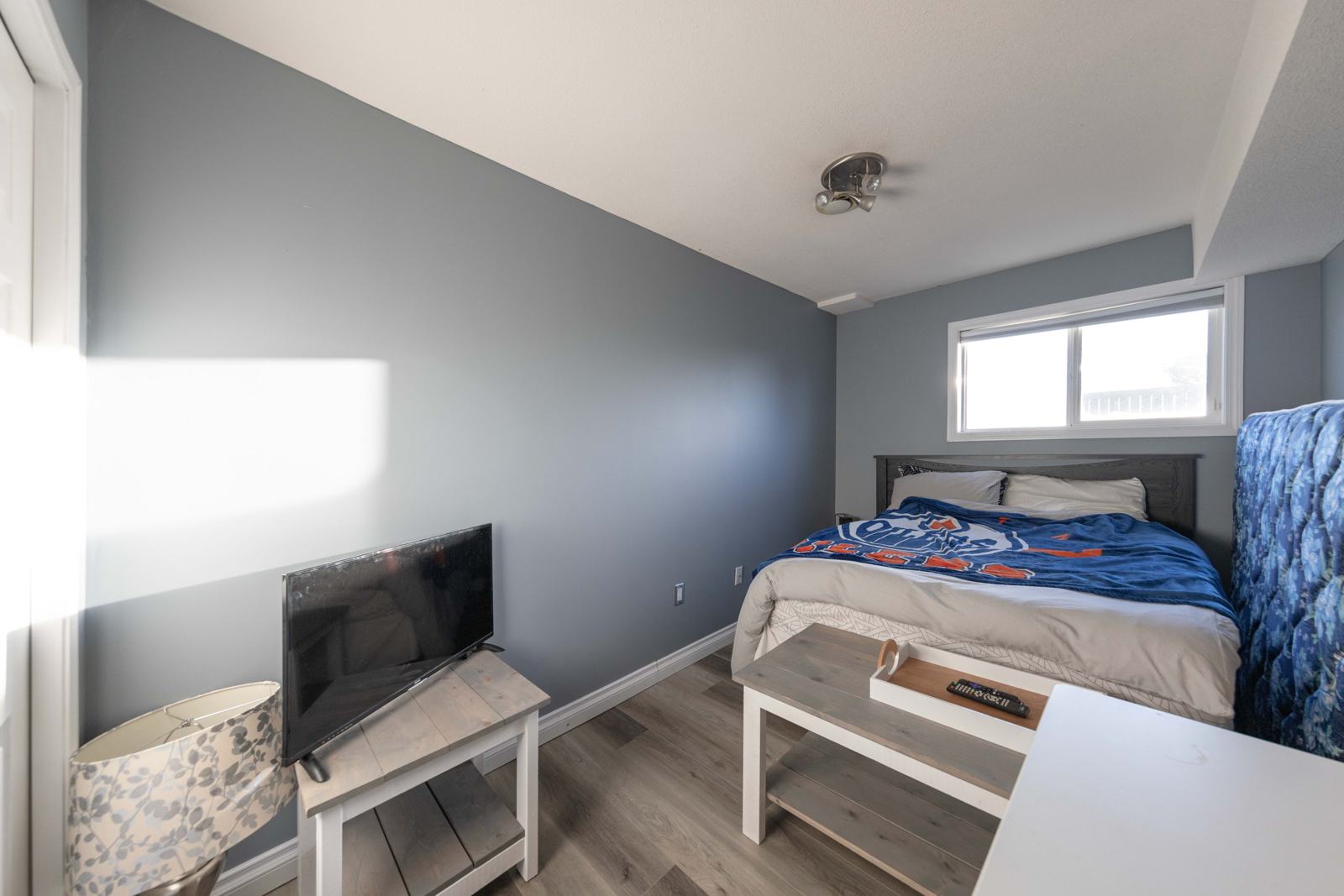 Lower-level bedroom