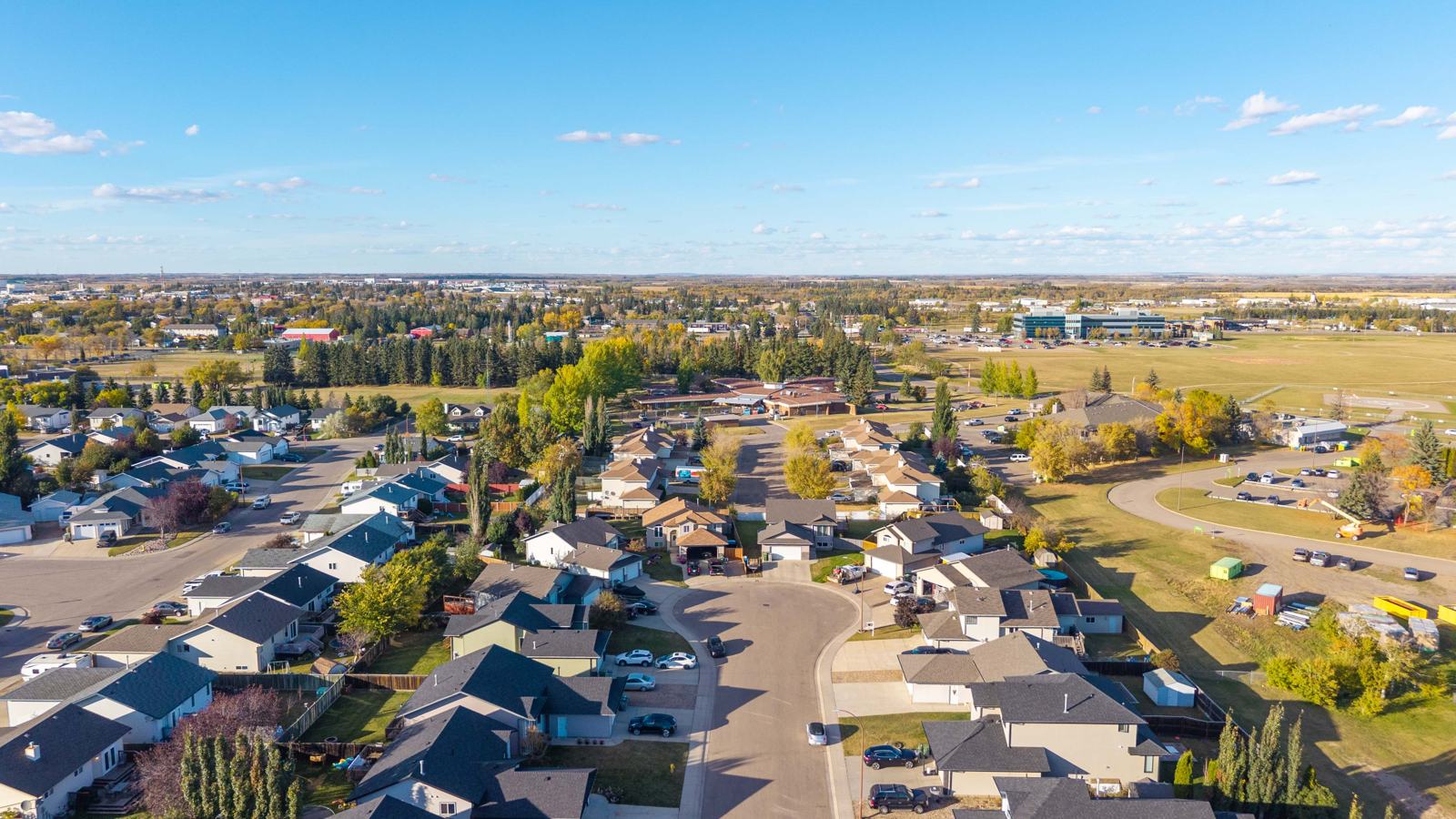 The neighbourhood from above