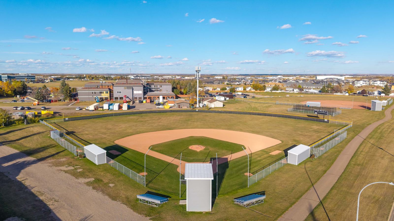 Ball diamonds nearby